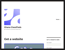 Tablet Screenshot of ghanaclassifieds.net